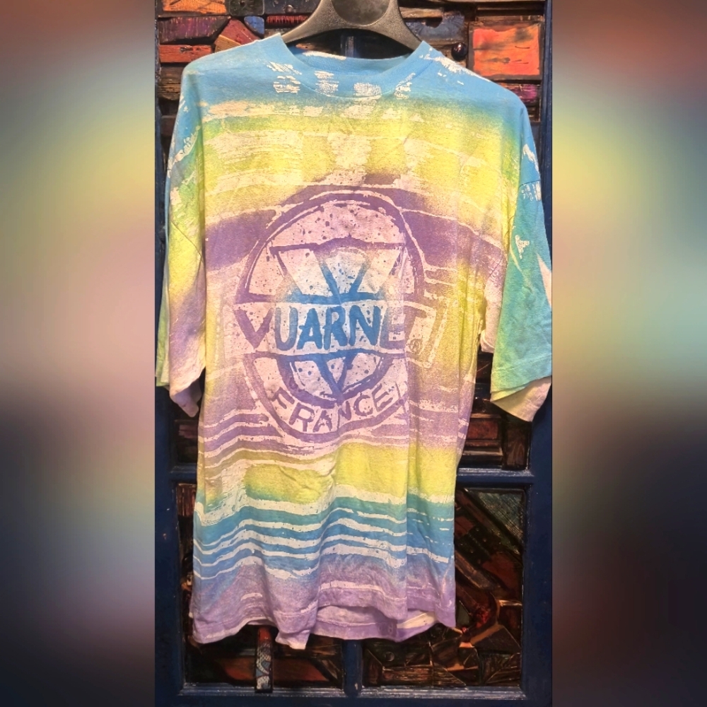 Vuarnet Blue and Green Tee
